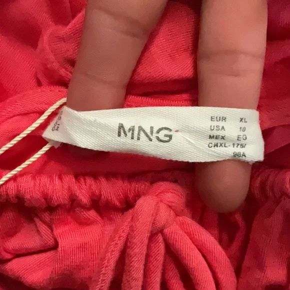 Mango Ruffle Trim Dress - Picture 9 of 13